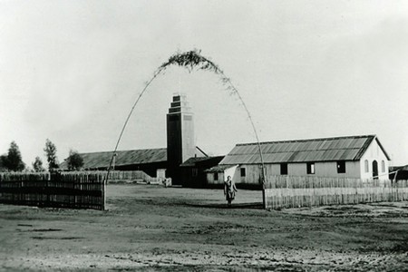 Antiga Igreja São Sebastião construída em 1952